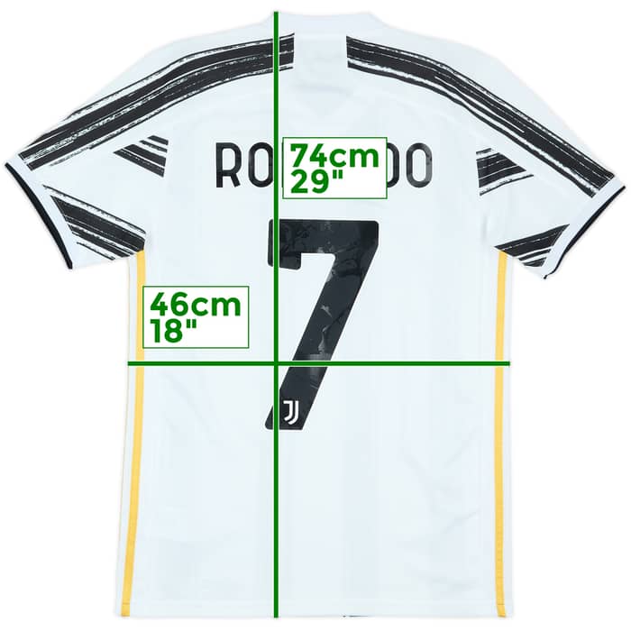 2020-21 Juventus Home Shirt Ronaldo #7 - 10/10 - (S)