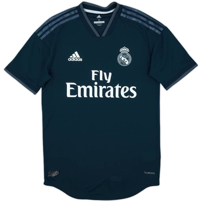 2018-19 Real Madrid Authentic Away Shirt - 10/10 - (S)