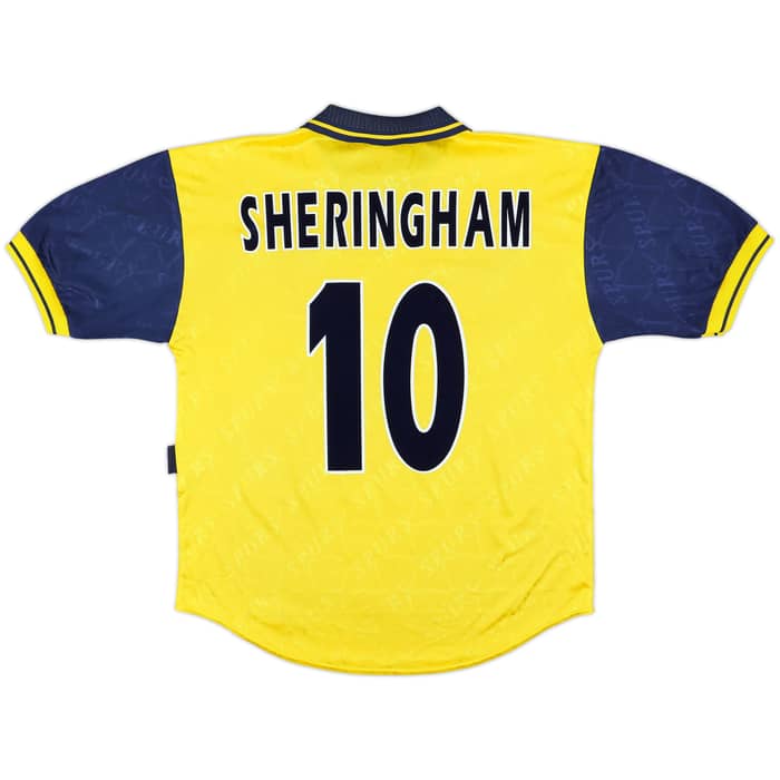 1995-97 Tottenham Third Shirt Sheringham #10 - 9/10 - (M)