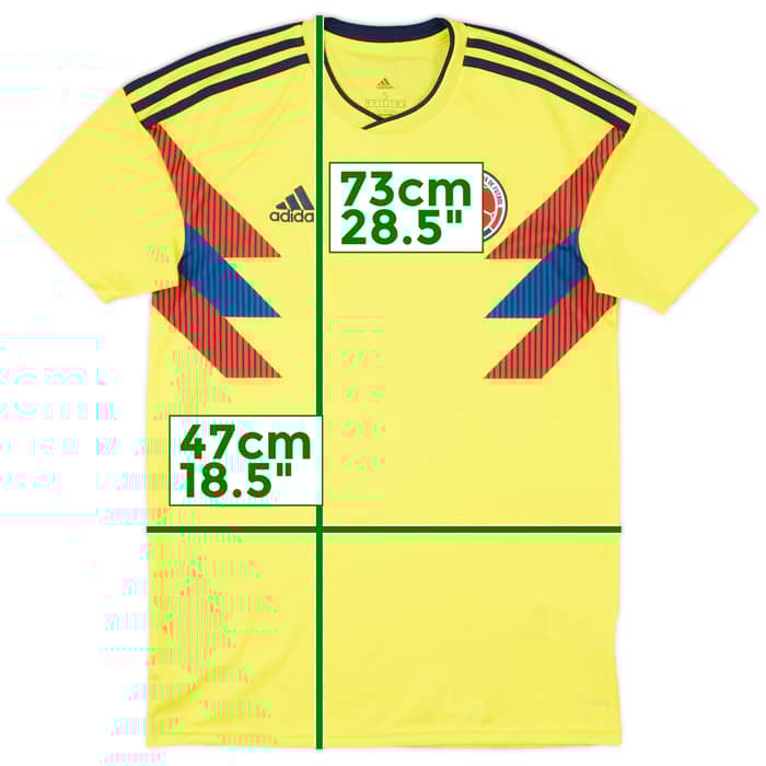 2018-19 Colombia Home Shirt - 8/10 - (S)
