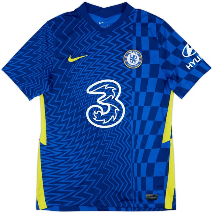 2021-22 Chelsea Home Shirt T.Silva #6 - 9/10 - (M)