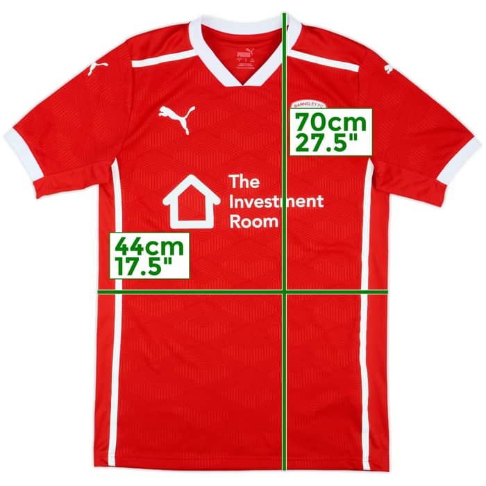 2020-21 Barnsley Home Shirt - 7/10 - (S)