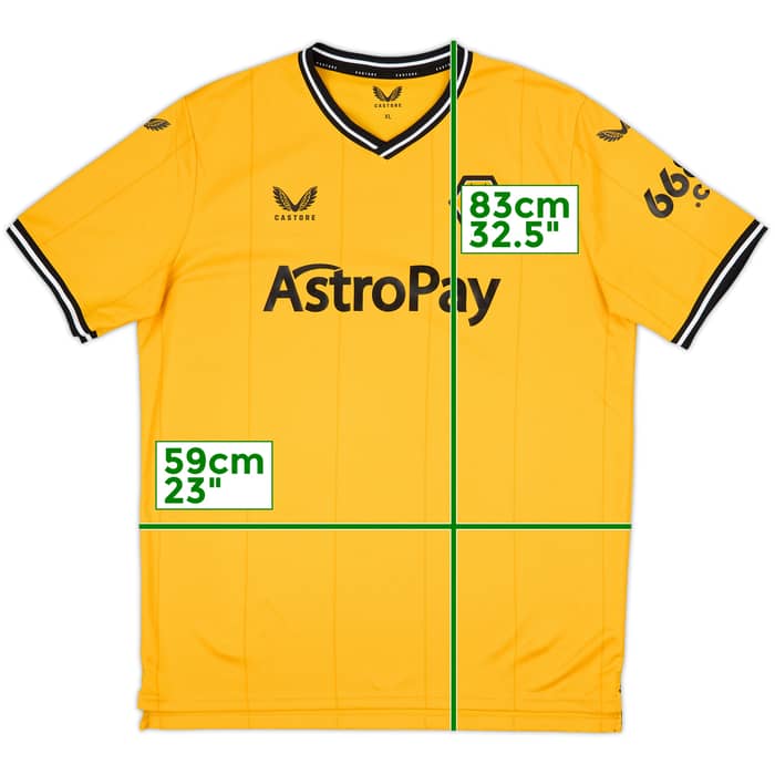 2023-24 Wolves Home Shirt - 10/10 - (XL)