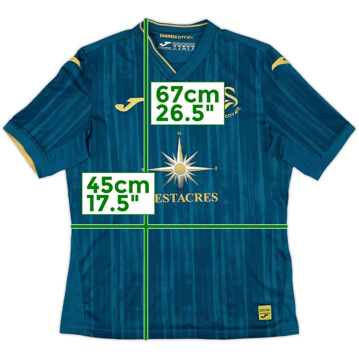 2023-24 Swansea City Away Shirt - 9/10 - (S)