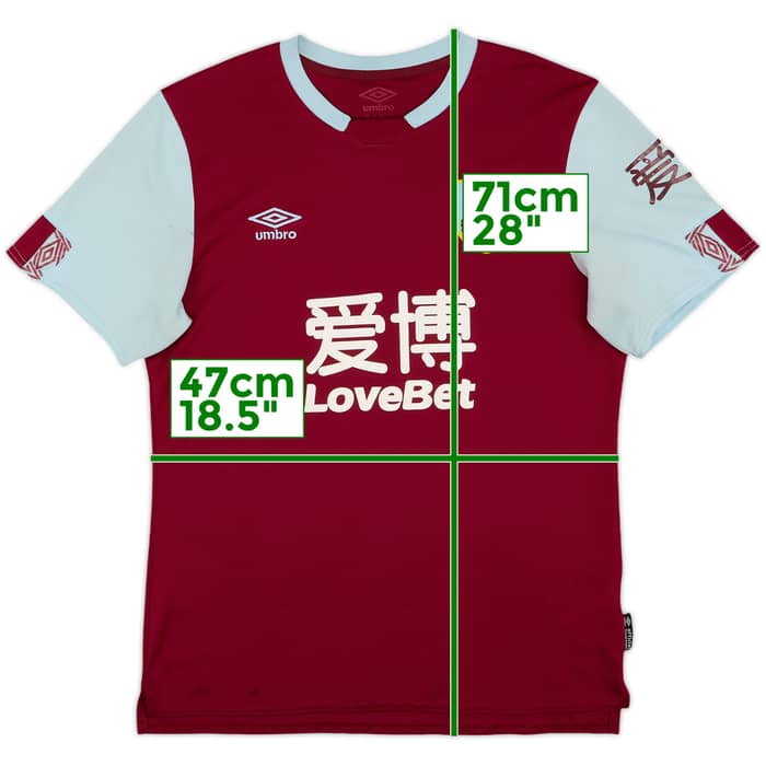 2019-20 Burnley Home Shirt - 6/10 - (M)