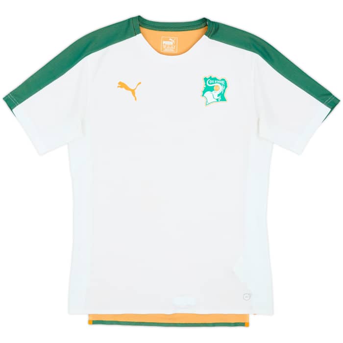 2017-18 Ivory Coast Player Issue Puma Training Shirt - 9/10 - (M)