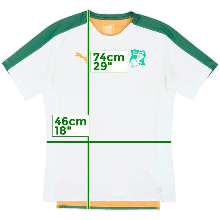 2017-18 Ivory Coast Player Issue Puma Training Shirt - 9/10 - (M)