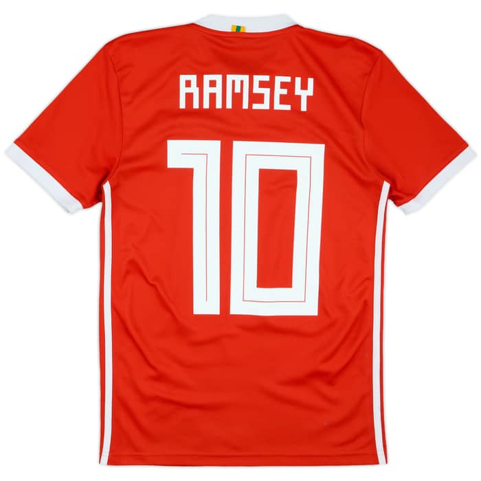 2018-19 Wales Home Shirt Ramsey #10 - 6/10 - (XS)