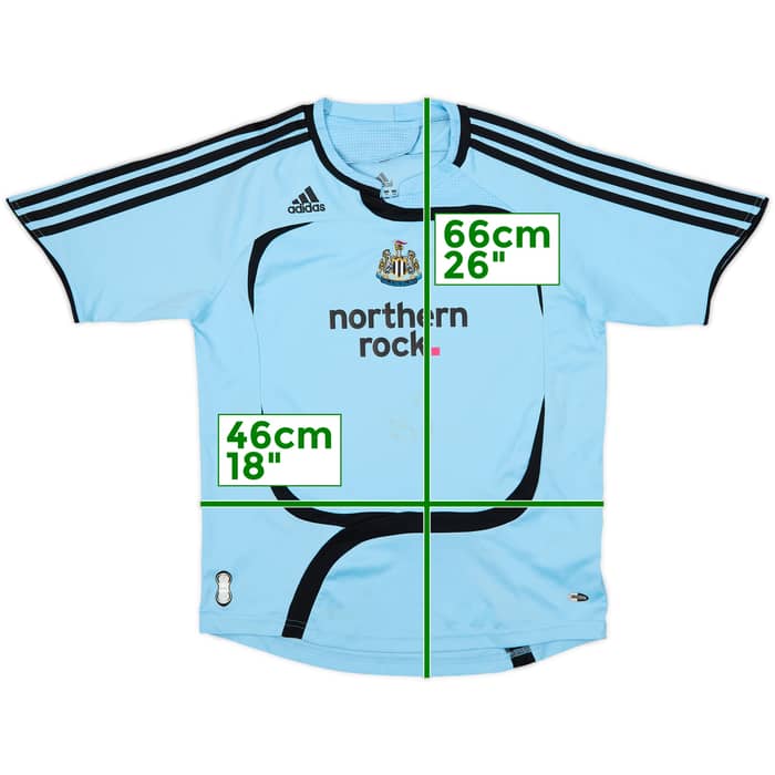 2007-08 Newcastle Away Shirt - 8/10 - (M.Boys)