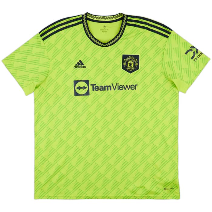 2022-23 Manchester United Third Shirt B.Fernandes #8 - 8/10 - (XXL)