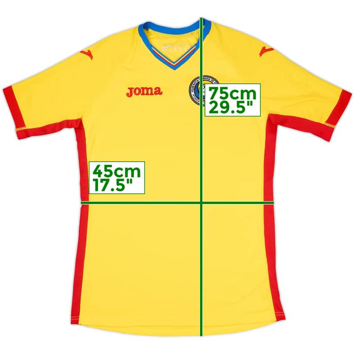 2016-17 Romania Home Shirt - 8/10 - (M)