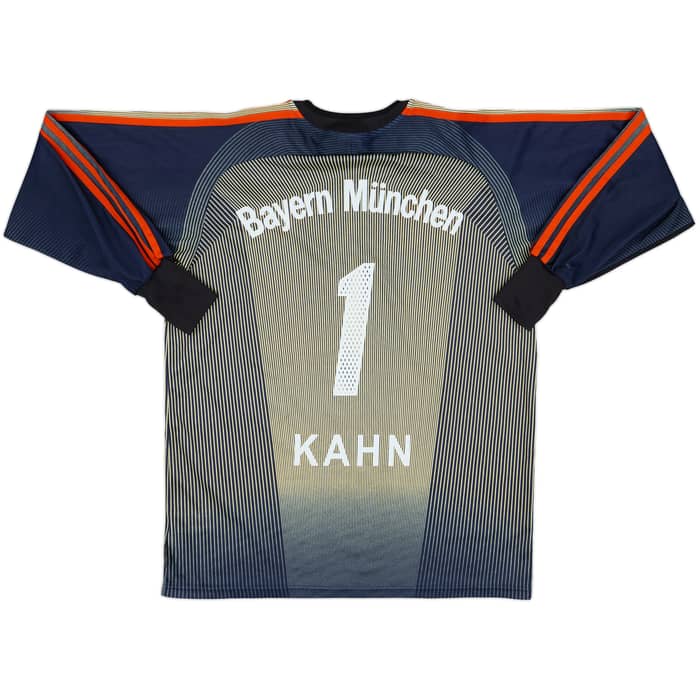 2003-04 Bayern Munich GK Shirt Kahn #1 - 7/10 - (S)