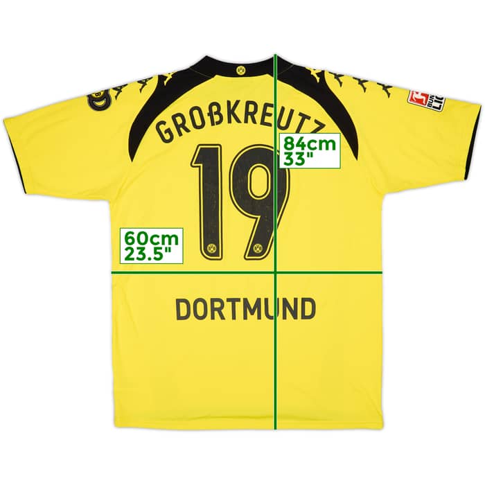 2009-10 Borussia Dortmund Home Shirt Grosskreutz #19 - 7/10 - (XXL)