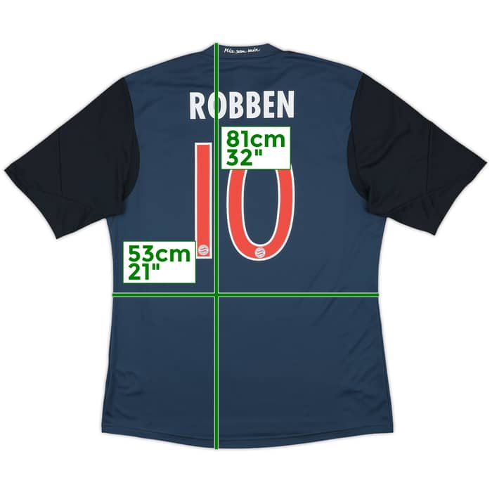 2013-14 Bayern Munich Third Shirt Robben #10 - 10/10 - (L)