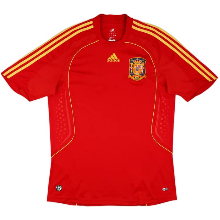 2007-09 Spain Home Shirt Torres #9 - 7/10 - (L)