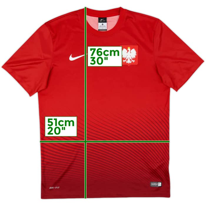 2016-17 Poland Basic Away Shirt - 8/10 - (M)