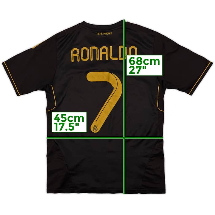 2011-12 Real Madrid Away Shirt Ronaldo #7 - 6/10 - (XL.Boys)
