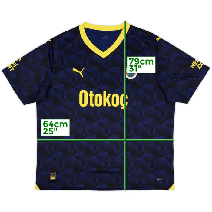 2023-24 Fenerbahce Third Shirt - 9/10 - (XXL)