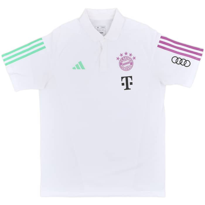 2023-24 Bayern Munich adidas Polo Shirt - 7/10 - (M)