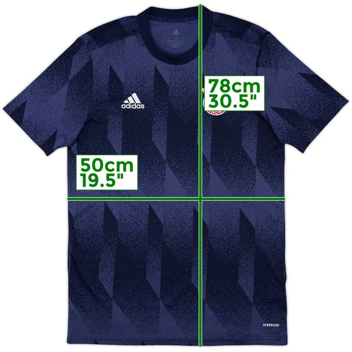 2020-21 Bayern Munich adidas Training Shirt - 10/10 - (M)
