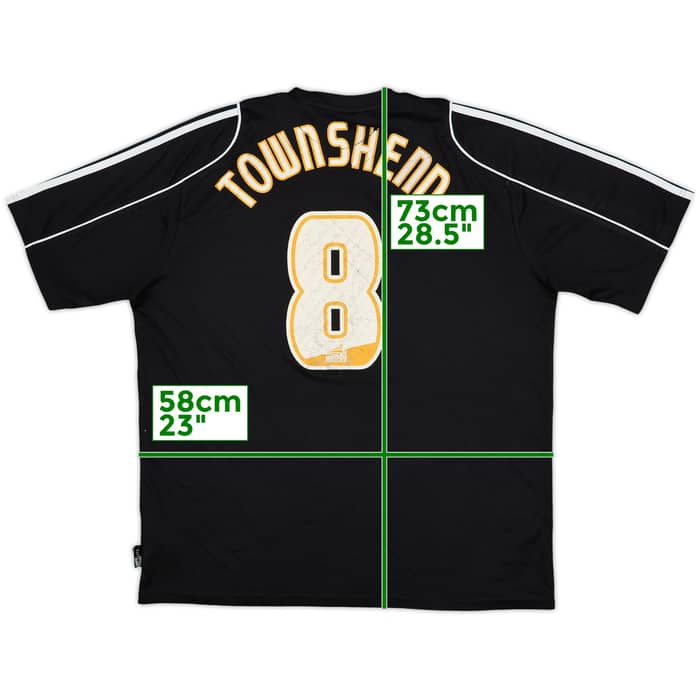 2008-09 Peterborough Away Shirt Townshend #8 - 7/10 - (L)