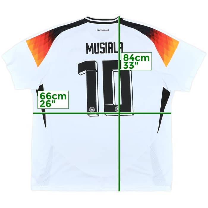 2024-25 Germany Home Shirt Musiala #10 - 8/10 - (XXL)