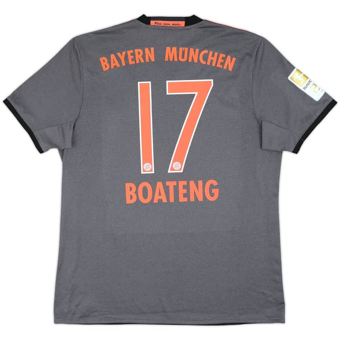 2016-17 Bayern Munich Away Shirt Boateng #17 - 9/10 - (L)