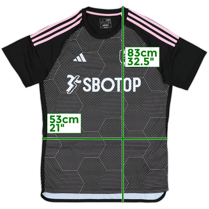 2023-24 Fulham Third Shirt - 10/10 - (L)