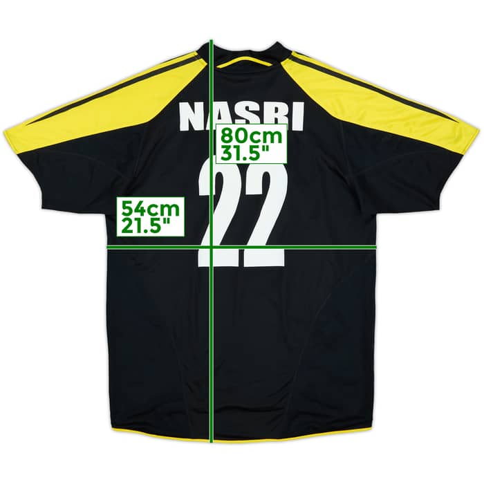 2004-05 Olympique Marseille Third Shirt Nasri #22 - 7/10 - (M)