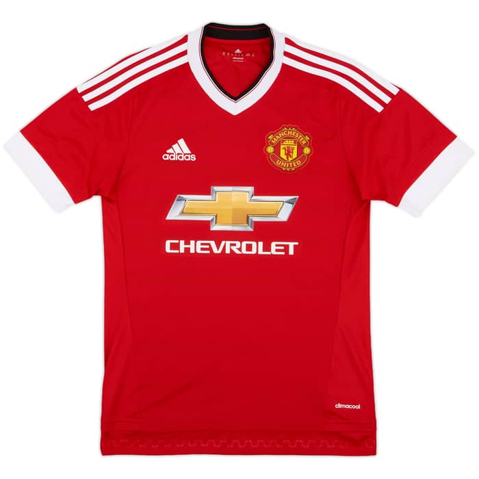 2015-16 Manchester United Home Shirt Rooney #10 - 9/10 - (XS)