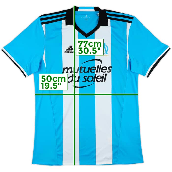 2016-17 Olympique Marseille Third Shirt - 8/10 - (M)