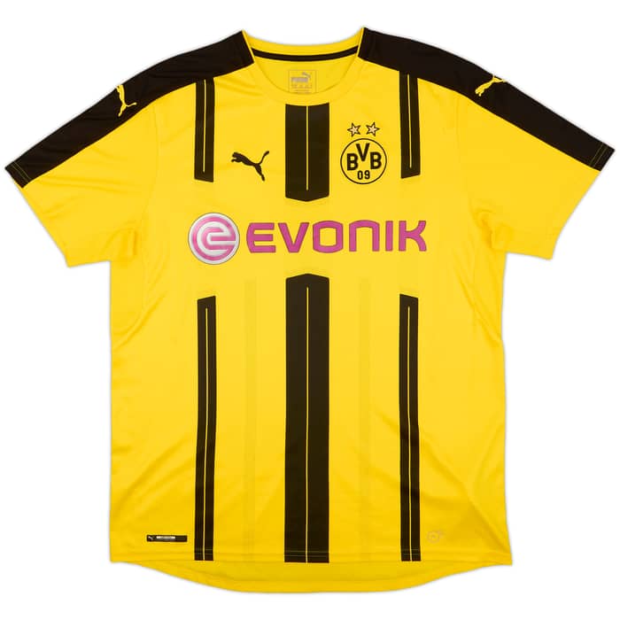 2016-17 Borussia Dortmund Home Shirt Dembele #7 - 9/10 - (XL)