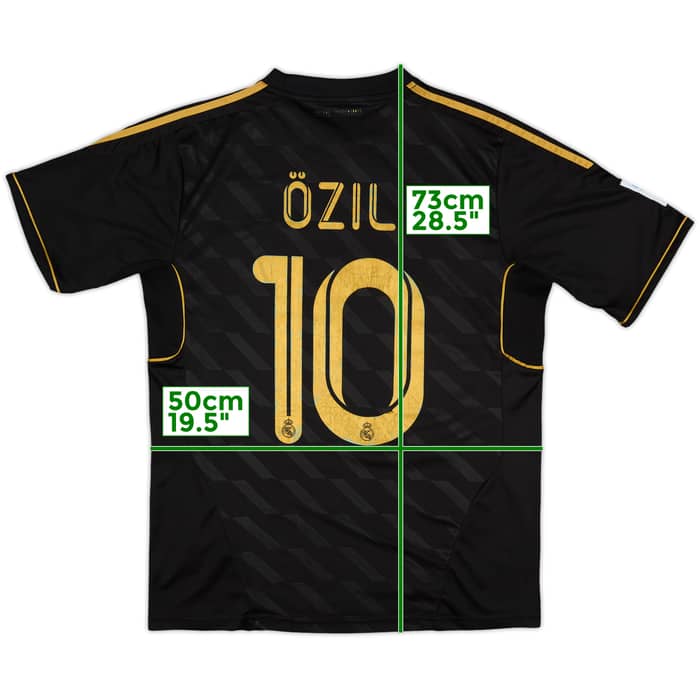2011-12 Real Madrid Away Shirt Ozil #10 - 5/10 - (M)