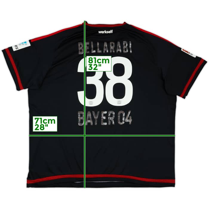 2015-16 Bayer Leverkusen Home Shirt Bellarabi #38 - 3/10 - (3XL)