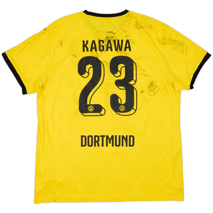 2015-16 Dortmund European Home Shirt Kagawa #23 - 3/10 - (XXL)