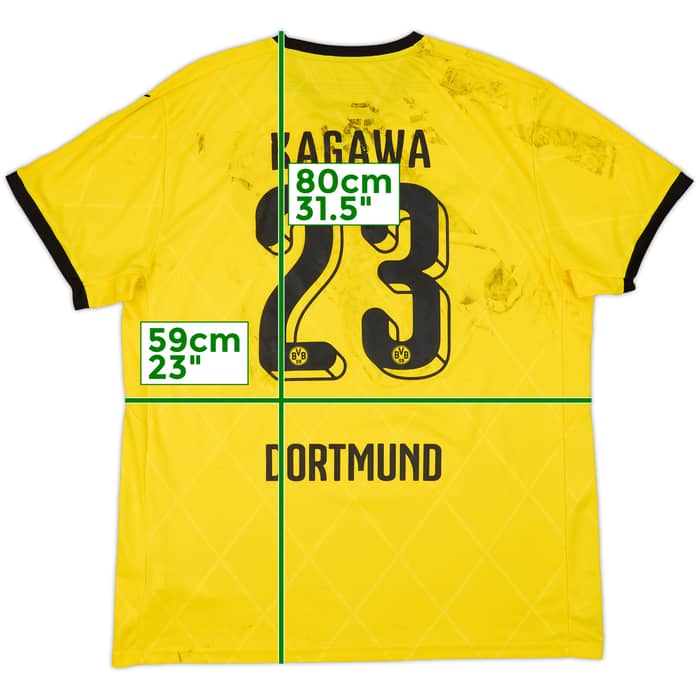 2015-16 Dortmund European Home Shirt Kagawa #23 - 3/10 - (XXL)