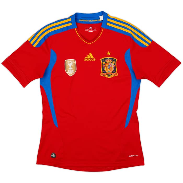 2010-11 Spain Home Shirt Torres #9 - 5/10 - (S)