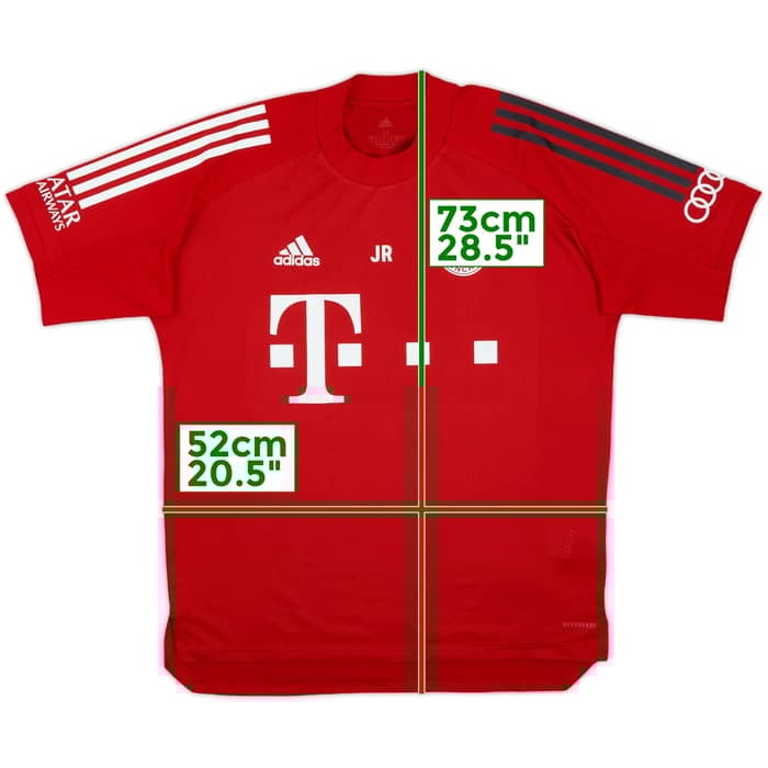 2020-21 Bayern Munich Staff Issue adidas Training Shirt JR - 6/10 - (M)