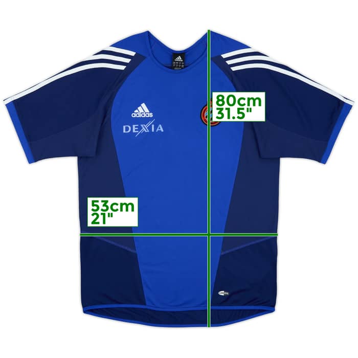 2004-05 Club Brugge adidas Training Shirt - 6/10 - (M/L)