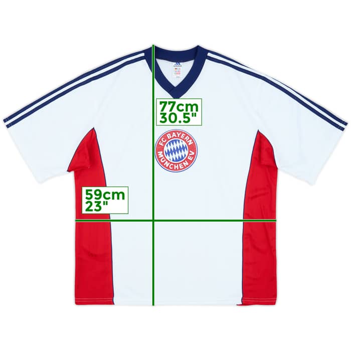 1998-99 Bayern Munich adidas Training Shirt - 9/10 - (XL)