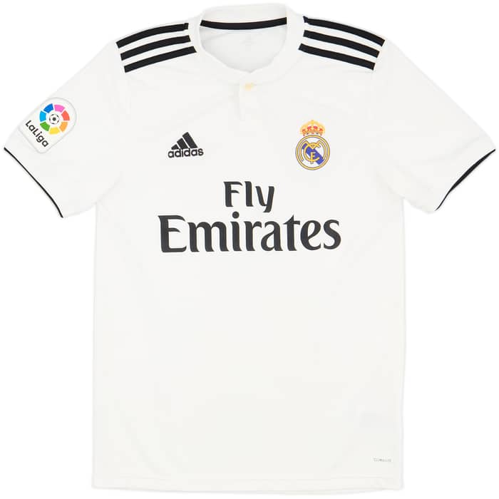 2018-19 Real Madrid Home Shirt - 8/10 - (S)