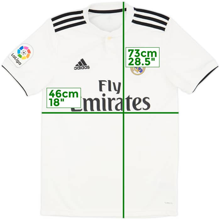 2018-19 Real Madrid Home Shirt - 8/10 - (S)