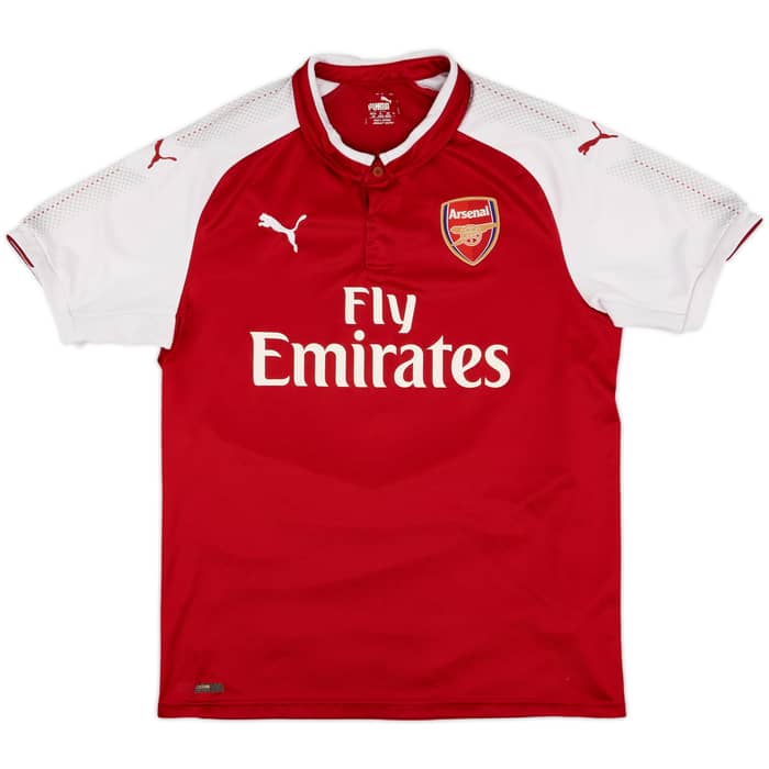 2017-18 Arsenal Home Shirt S.Cazorla #19 - 8/10 - (L)