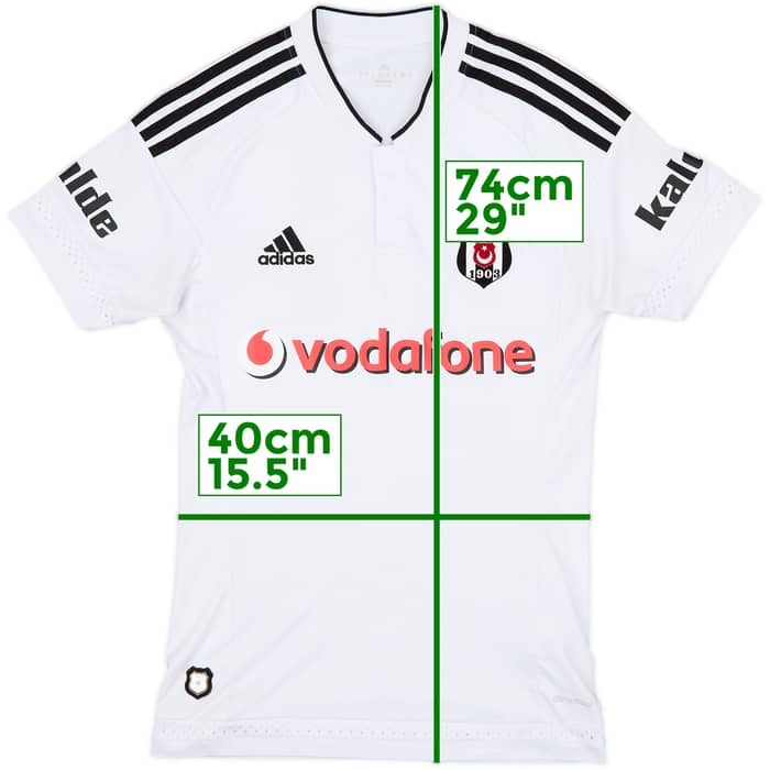 2015-16 Besiktas Home Shirt - 7/10 - (S)