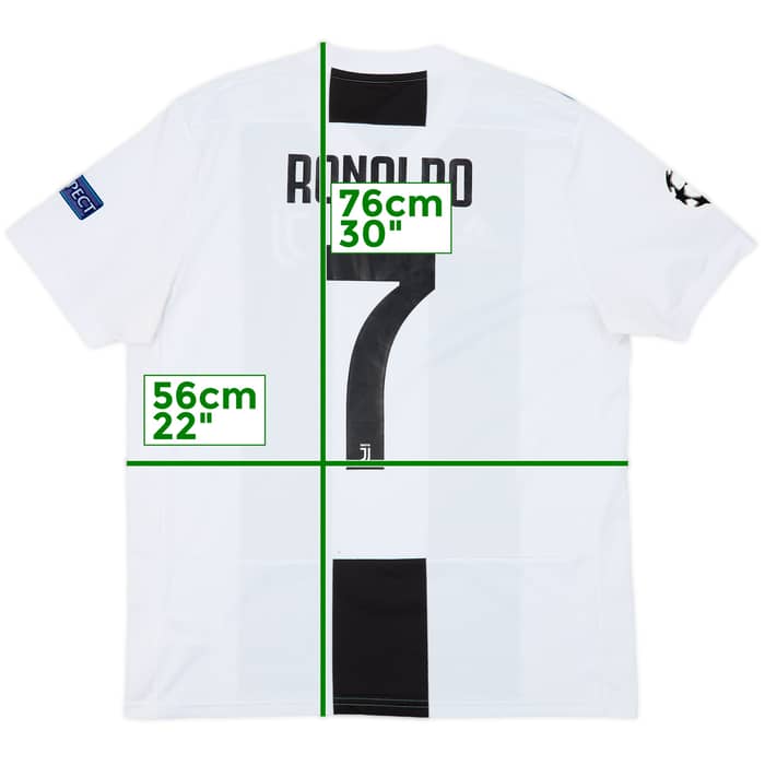 2018-19 Juventus Home Shirt Ronaldo #7 - 8/10 - (L)