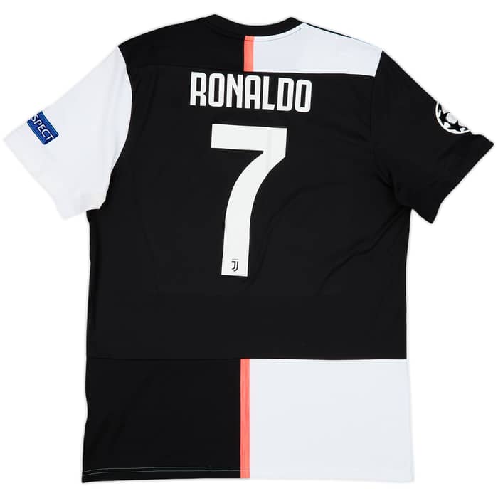 2019-20 Juventus Home Shirt Ronaldo #7 - 8/10 - (L)
