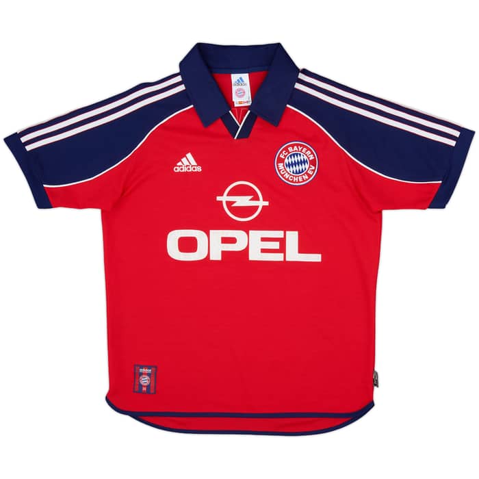 1999-01 Bayern Munich Home Shirt - 9/10 - (XL.Boys)