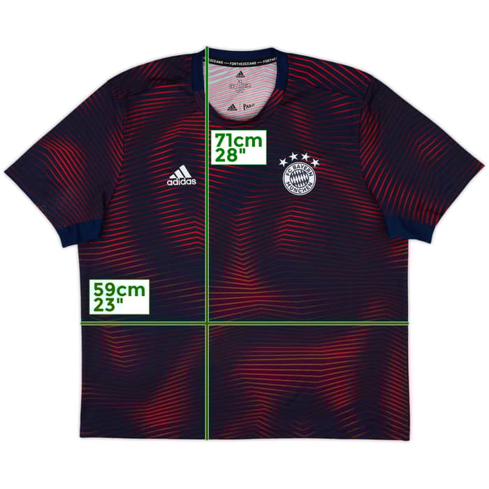 2018-19 Bayern Munich adidas Training Shirt - 8/10 - (XL)