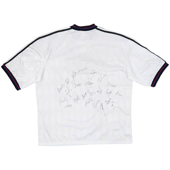 1996-98 Bayern Munich Squad Signed Away Shirt - 7/10 - (XXL)