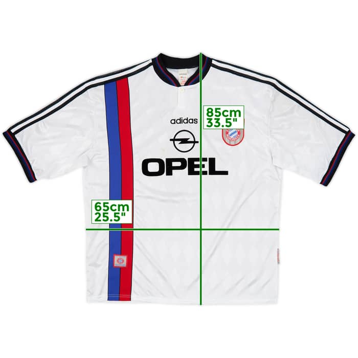 1996-98 Bayern Munich Squad Signed Away Shirt - 7/10 - (XXL)